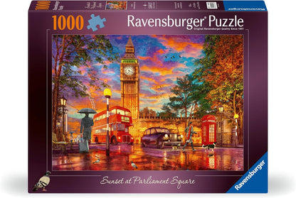 Ravensburger Puzzle 12000184 - Sonnenuntergang in London - 1000 Teile Puzzle für Erwachsene und Kinder ab 14 Jahren