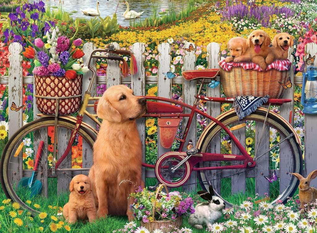 Ravensburger Puzzle 12000209 - Ausflug ins Grüne - 500 Teile Puzzle für Erwachsene und Kinder ab 12 Jahren,