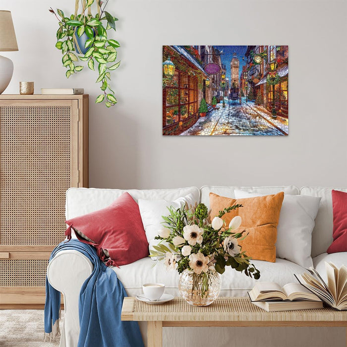 Ravensburger 12000578 - Christmastime - 1000 pieces jigsaw puzzle – Puzzle for adults and kids age 14 years up, Christmas jigsaw