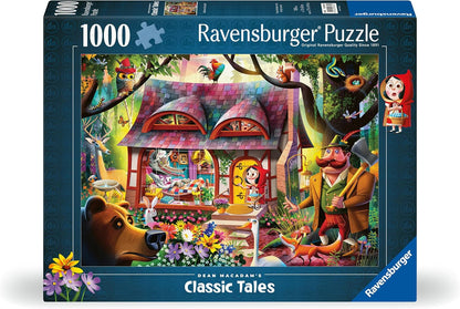 Ravensburger - Jigsaw puzzle Little Red Riding Hood and the Wolf, 1000 pcs. 120006305