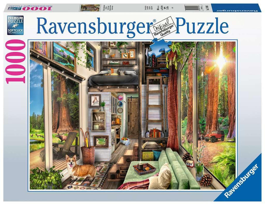 Ravensburger - Legpuzzel Tiny House In Redwood Forest 1000st.
