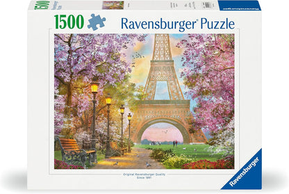Ravensburger Puzzle 12000694 - Verliebt in Paris - 1500 Teile Puzzle für Erwachsene und Kinder ab 14 Jahren, Puzzle mit Paris-Motiv