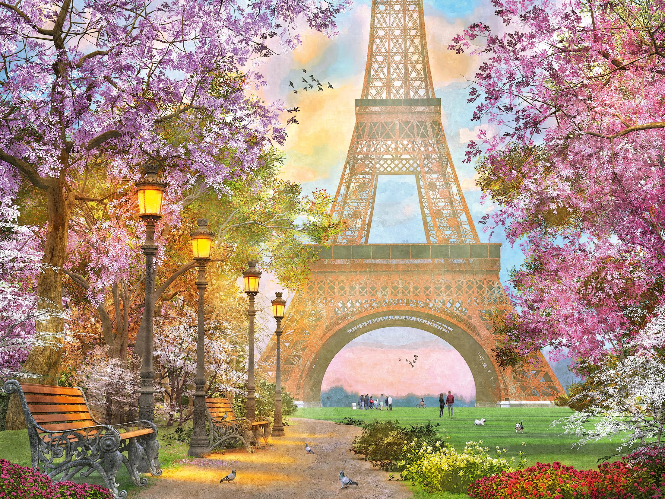 Ravensburger Puzzle 12000694 - Verliebt in Paris - 1500 Teile Puzzle für Erwachsene und Kinder ab 14 Jahren, Puzzle mit Paris-Motiv