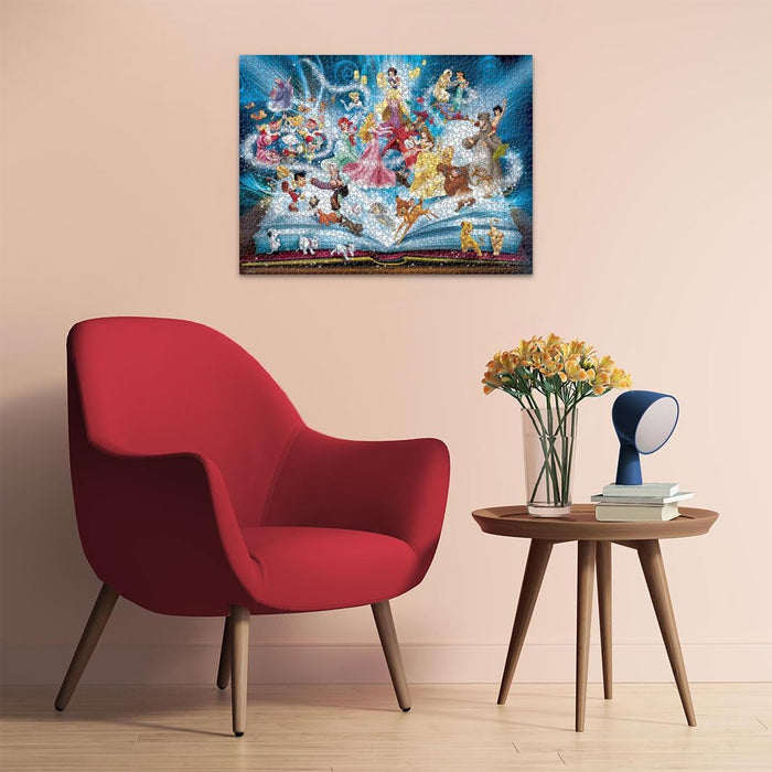 Ravensburger Puzzle 12000710 - Disney's magisches Märchenbuch - 1500 Teile Puzzle für Erwachsene und Kinder ab 14 Jahren, Disney Puzzle, Disney Geschenke