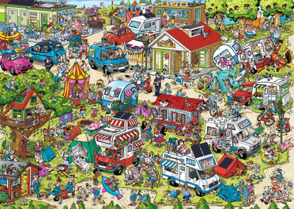 Ravensburger Puzzle 12000718 - Fröhlicher Unfug - 1000 Teile Puzzle für Erwachsene und Kinder ab 14 Jahren, Weihnachts-Puzzle
