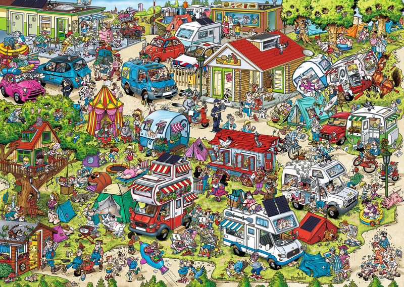 Ravensburger Puzzle 12000718 - Fröhlicher Unfug - 1000 Teile Puzzle für Erwachsene und Kinder ab 14 Jahren, Weihnachts-Puzzle