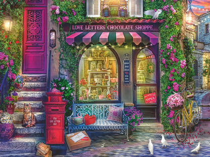 Ravensburger Puzzle 12000737 - Liebesbriefe und Schokolade - 1500 Teile Puzzle für Erwachsene und Kinder ab 14 Jahren