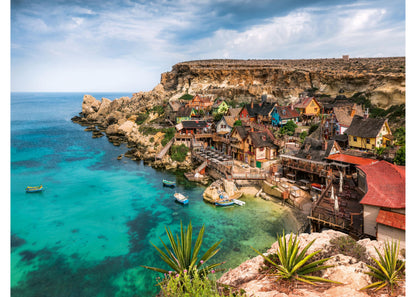 Ravensburger Puzzle 12000739 - Popey Village, Malta - 1500 Teile Puzzle für Erwachsene und Kinder ab 14 Jahren, Puzzle mit Malta-Motiv