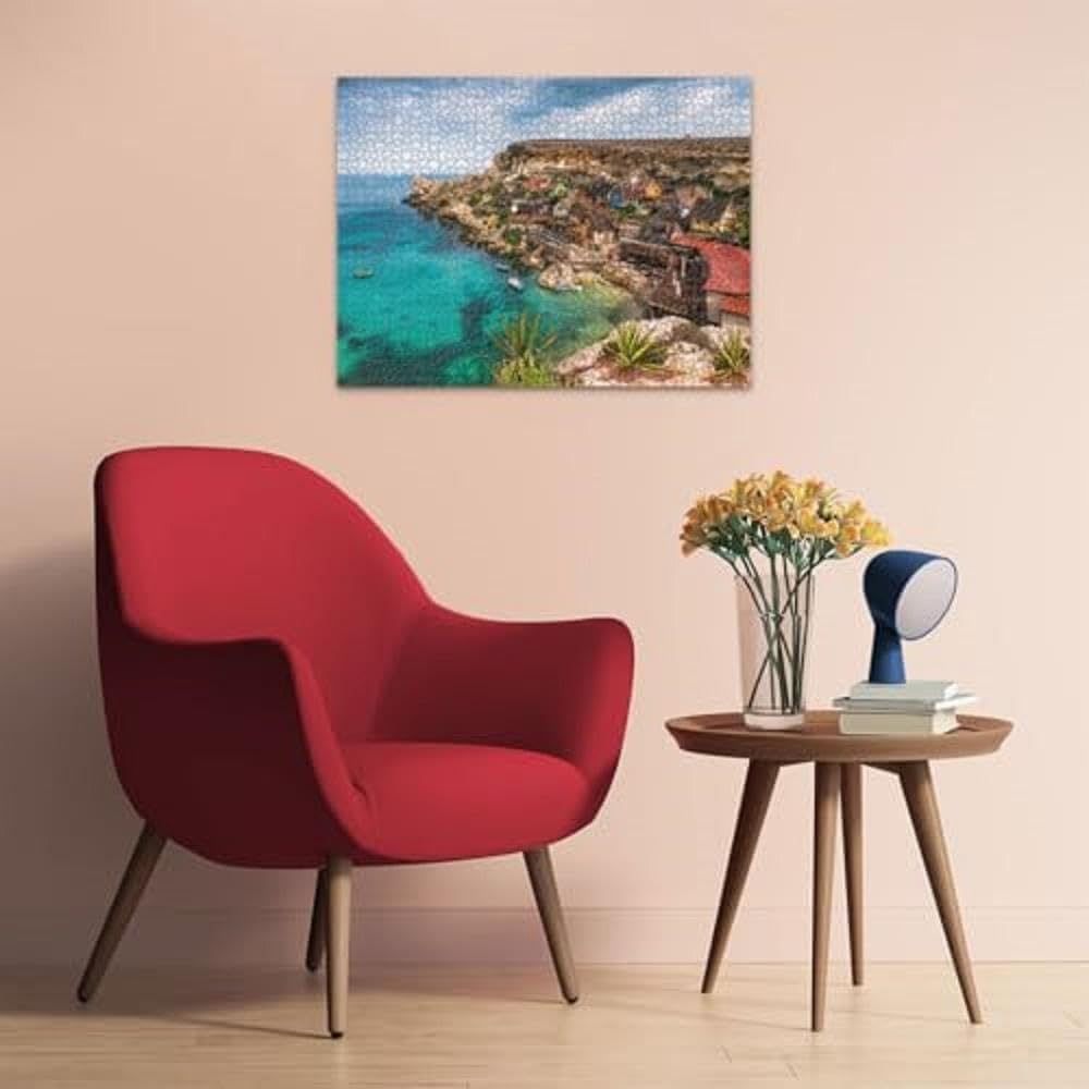 Ravensburger Puzzle 12000739 - Popey Village, Malta - 1500 Teile Puzzle für Erwachsene und Kinder ab 14 Jahren, Puzzle mit Malta-Motiv
