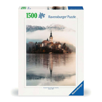 Ravensburger Puzzle 12000740 Die Insel der Wünsche, Bled, Slowenien - 1500 Teile Puzzle für Erwachsene und Kinder ab 14 Jahren