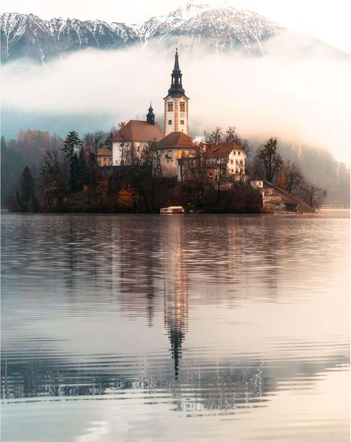Ravensburger Puzzle 12000740 Die Insel der Wünsche, Bled, Slowenien - 1500 Teile Puzzle für Erwachsene und Kinder ab 14 Jahren