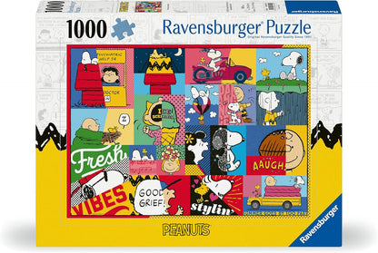 Ravensburger Puzzle 12000750 - Peanuts Momente - 1000 Teile Puzzle für Erwachsene und Kinder ab 14 Jahren, Peanuts-Puzzle