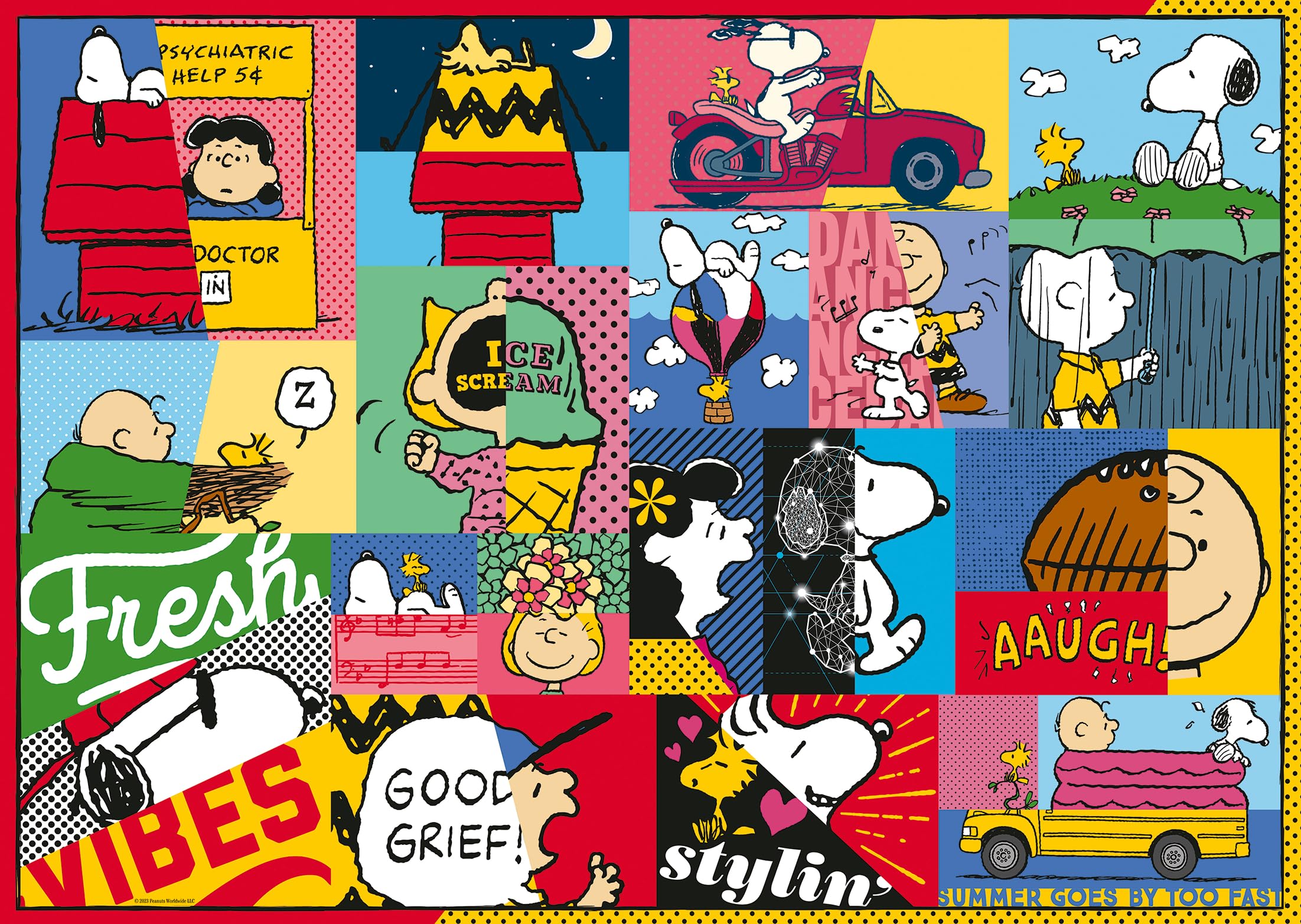 Ravensburger Puzzle 12000750 - Peanuts Momente - 1000 Teile Puzzle für Erwachsene und Kinder ab 14 Jahren, Peanuts-Puzzle