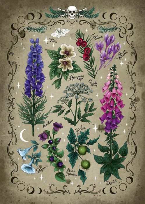 Ravensburger Puzzle 12000781 - Giftpflanzen - 1000 Teile Puzzle für Erwachsene und Kinder ab 14 Jahren, Puzzle mit Pflanzen-Motiv