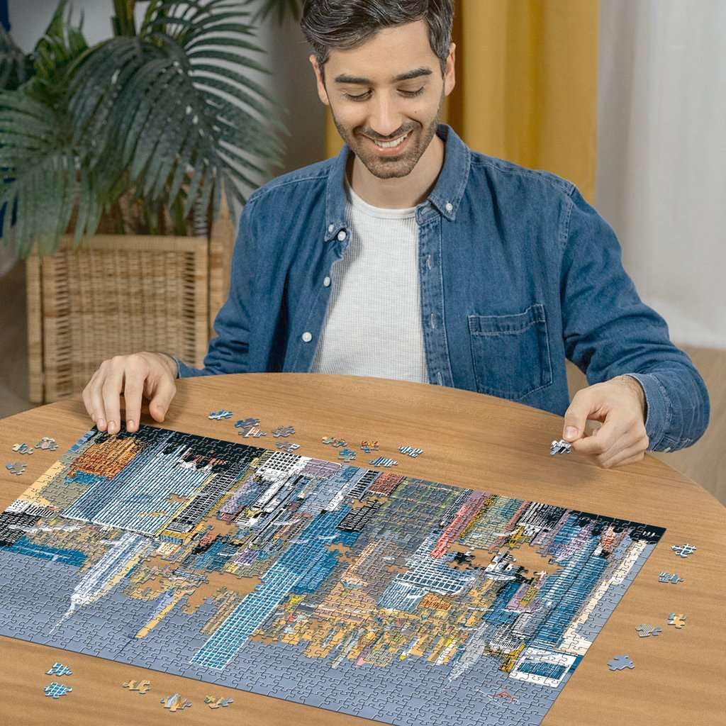 Ravensburger Puzzle 12000784 - I am New York - 1000 Teile Puzzle für Erwachsene und Kinder ab 14 Jahren, Stadt-Puzzle New York