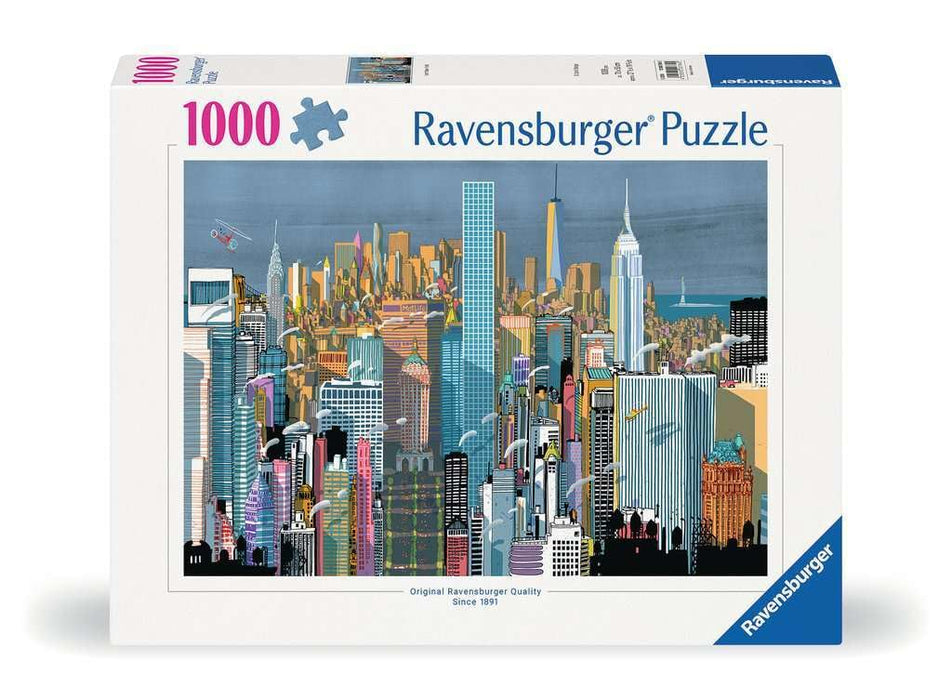 Ravensburger Puzzle 12000784 - I am New York - 1000 Teile Puzzle für Erwachsene und Kinder ab 14 Jahren, Stadt-Puzzle New York