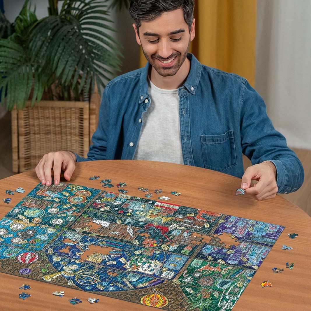 Ravensburger Puzzle 12000785 Das Kuriositätenkabinett - 1000 Teile Puzzle für Erwachsene ab 14 Jahren