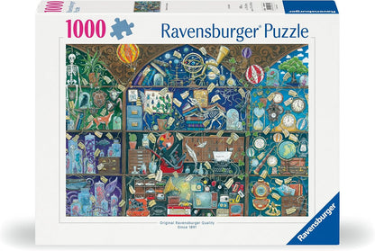 Ravensburger Puzzle 12000785 Das Kuriositätenkabinett - 1000 Teile Puzzle für Erwachsene ab 14 Jahren