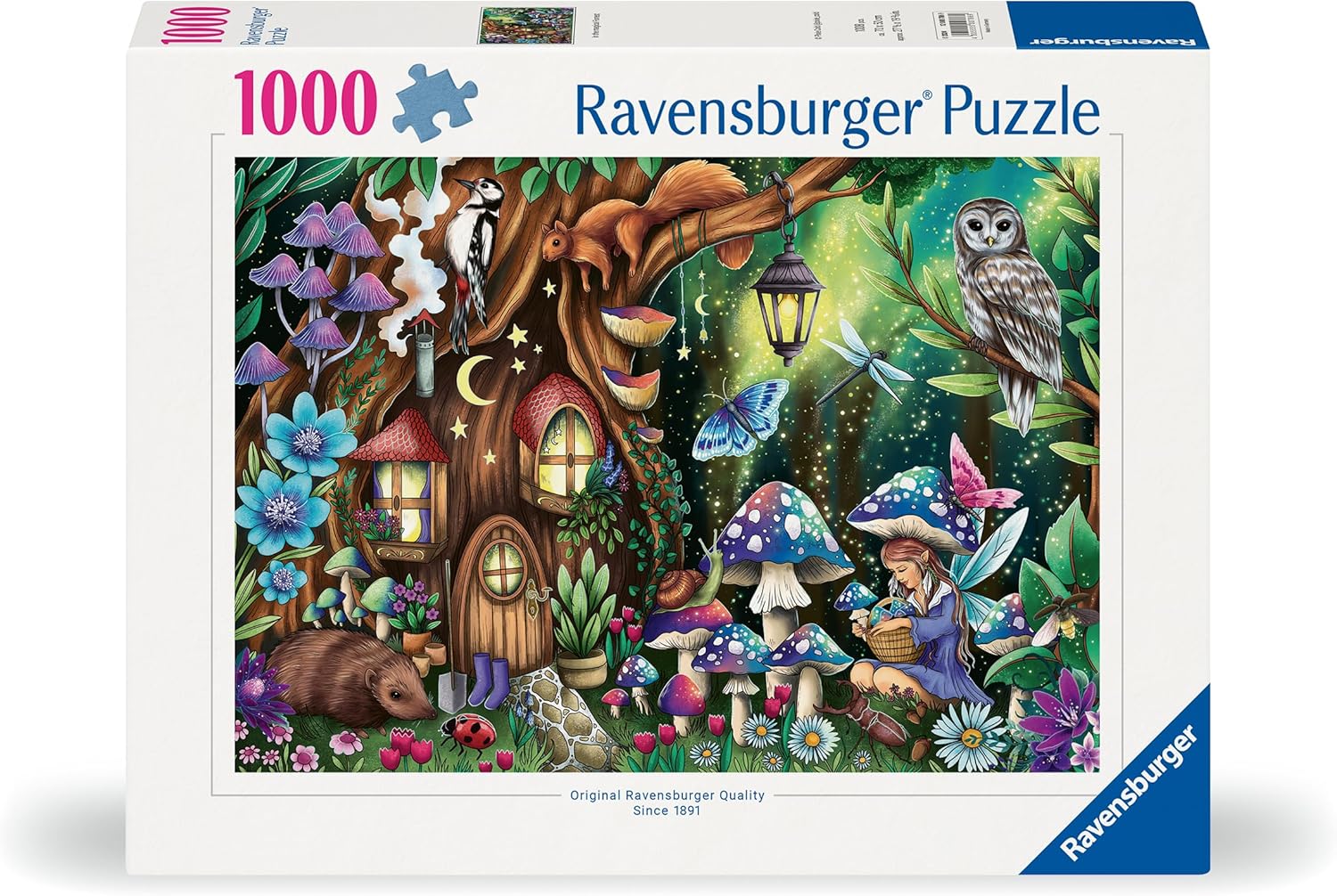 Ravensburger Puzzle 12000786 - Im Feenland - 1000 Teile Puzzle für Erwachsene und Kinder ab 14 Jahren, Fantasy-Puzzle