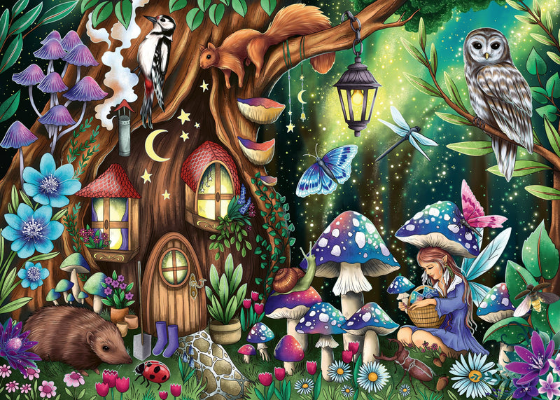Ravensburger Puzzle 12000786 - Im Feenland - 1000 Teile Puzzle für Erwachsene und Kinder ab 14 Jahren, Fantasy-Puzzle