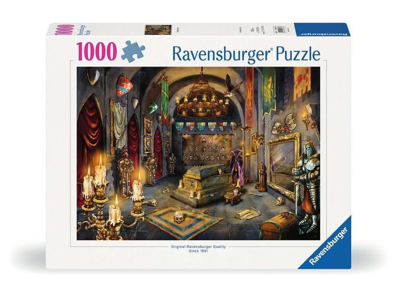 Ravensburger Puzzle 12000787 - Das Schloss des Vampirs - 1000 Teile Puzzle für Erwachsene und Kinder ab 14 Jahren