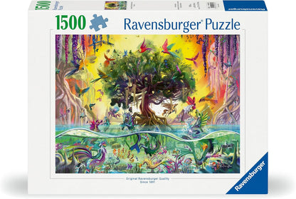 Ravensburger 12000798 - Sea Unicorn - 1500 pieces jigsaw puzzle – Puzzle for adults and kids age 14 years up, fantasy jigsaw