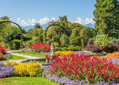 Ravensburger Puzzle 12000852, Beautiful Gardens - Park der Villa Pallavicino, Stresa, Italien - 1000 Teile Puzzle für Erwachsene und Kinder ab 14 Jahren: Beautiful Gardens
