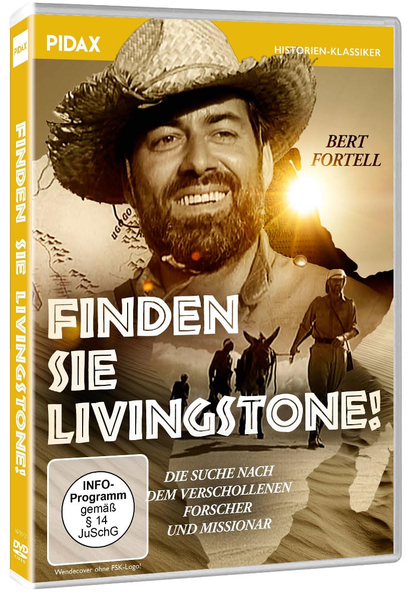 Finden Sie Livingstone! / Spannendes Historienabenteuer mit toller Besetzung (Pidax Historien-Klassiker