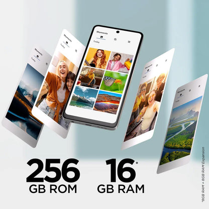 TCL 40 NXTPAPER 4G - Smartphone 6.78" (Pantalla 90Hz, 16GB (8+8) - 256GB, Ampliable MicroSD, Dual SIM, Cámara 50MP, Cámara Selfie 32MP, Batería 5010mAh, Doble Altavoz estéreo, Android 13.) Blue