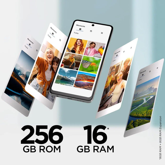 TCL 40 NXTPAPER 4G - Smartphone 6.78" (Pantalla 90Hz, 16GB (8+8) - 256GB, Ampliable MicroSD, Dual SIM, Cámara 50MP, Cámara Selfie 32MP, Batería 5010mAh, Doble Altavoz estéreo, Android 13.) Blue