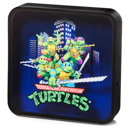 NUMSKULL Official TMNT Acrylic Logo Desk Lamp Wall Light for Bedroom, Office, Home, Study, Work - Official Teenage Mutant Ninja Turtles Merchandise