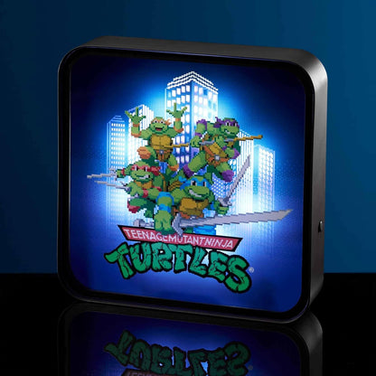 NUMSKULL Official TMNT Acrylic Logo Desk Lamp Wall Light for Bedroom, Office, Home, Study, Work - Official Teenage Mutant Ninja Turtles Merchandise