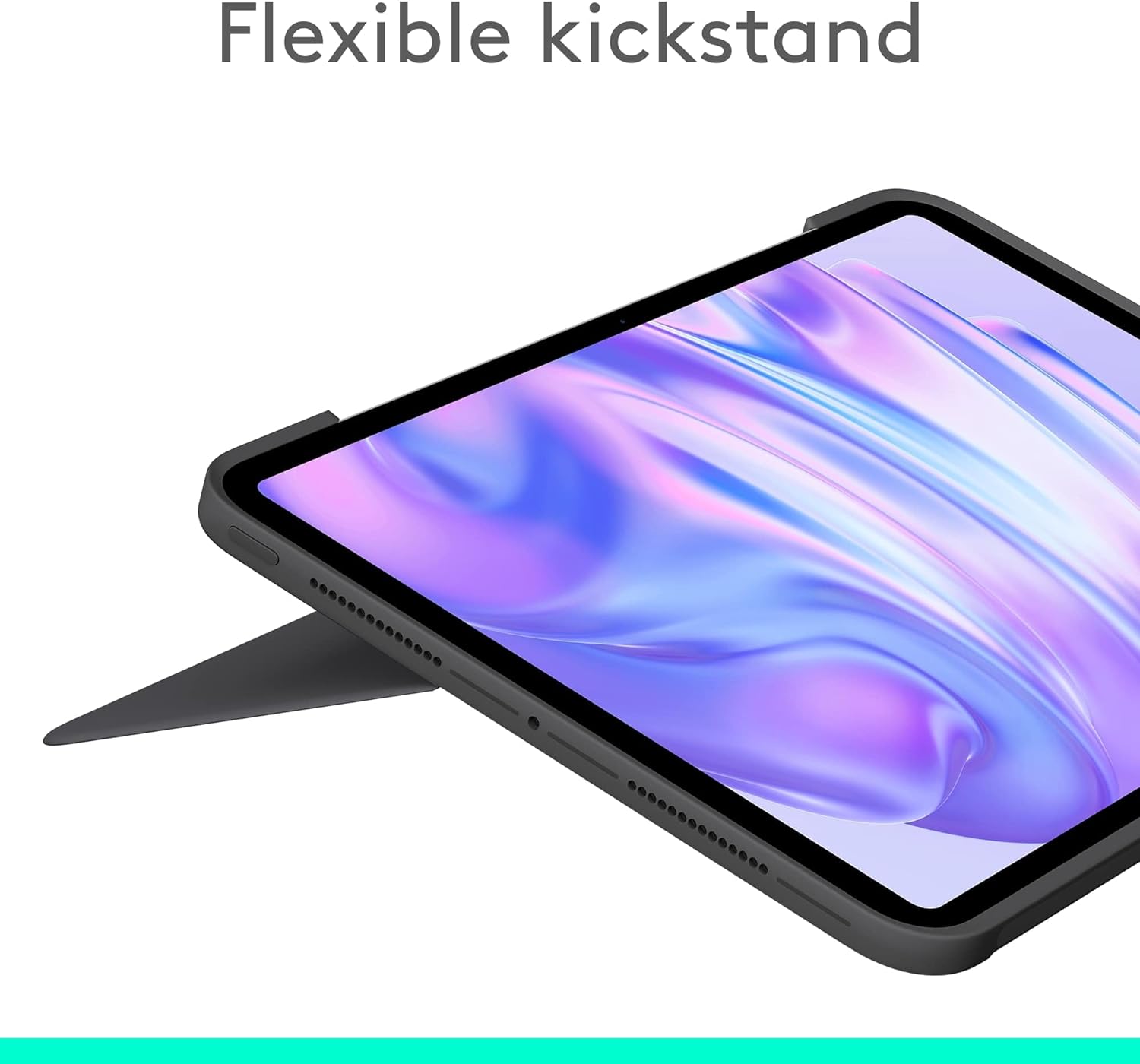 Logitech Combo Touch iPad Pro 11-inch (M4)(2024) Keyboard Case - Detachable backlit keyboard with kickstand, comfortable typing, multi-use mode, QWERTY UK English Layout - Graphite
