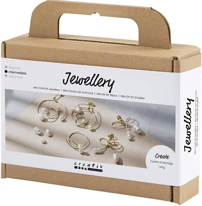 Creative Mini Craft Kit Jewellery, Gold-Plated, 1 Pack, Mulricolour