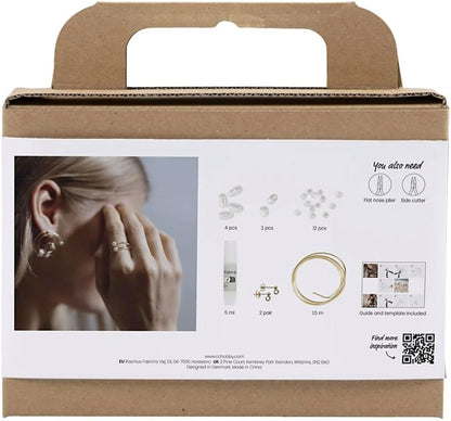 Creative Mini Craft Kit Jewellery, Gold-Plated, 1 Pack, Mulricolour