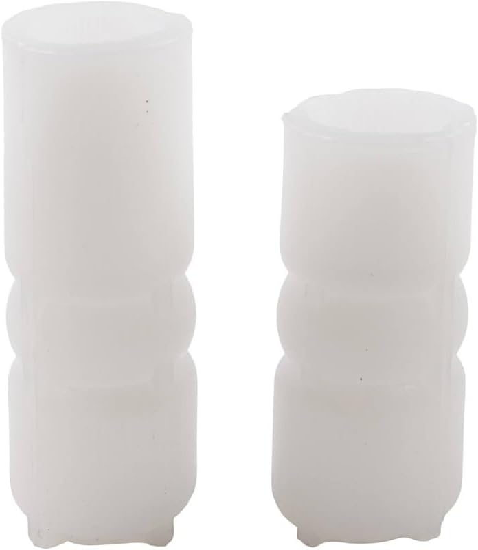 Silicone Mould - Ribbed Cylinder With Arch (371195)