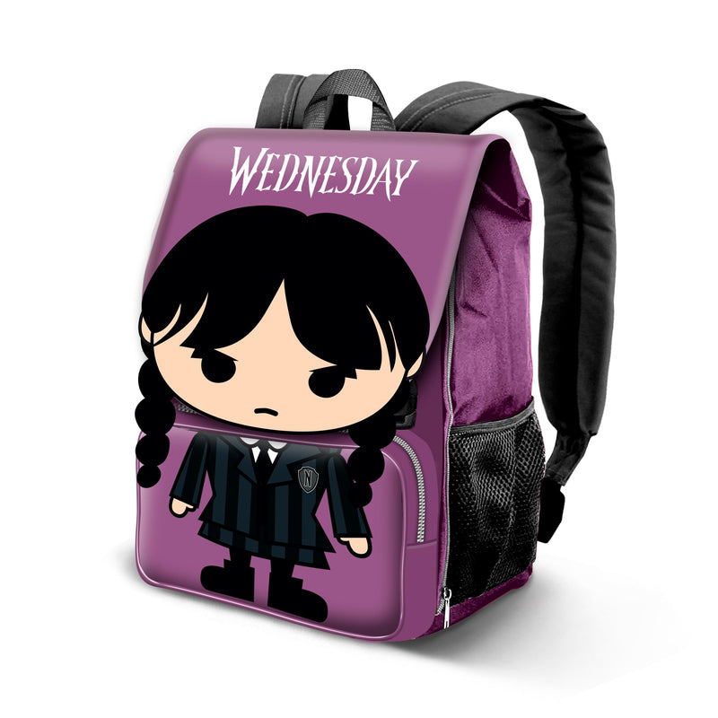 Wednesday Chibi-EXP Expandable Backpack, Lilac, 30 x 45 cm, Capacity 28 L