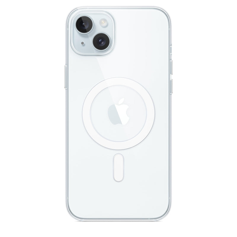 Apple - Back Cover For Mobile Phone - Magsafe Compatibility - Polycarbonate - Clear - For Iphone 15 Plus