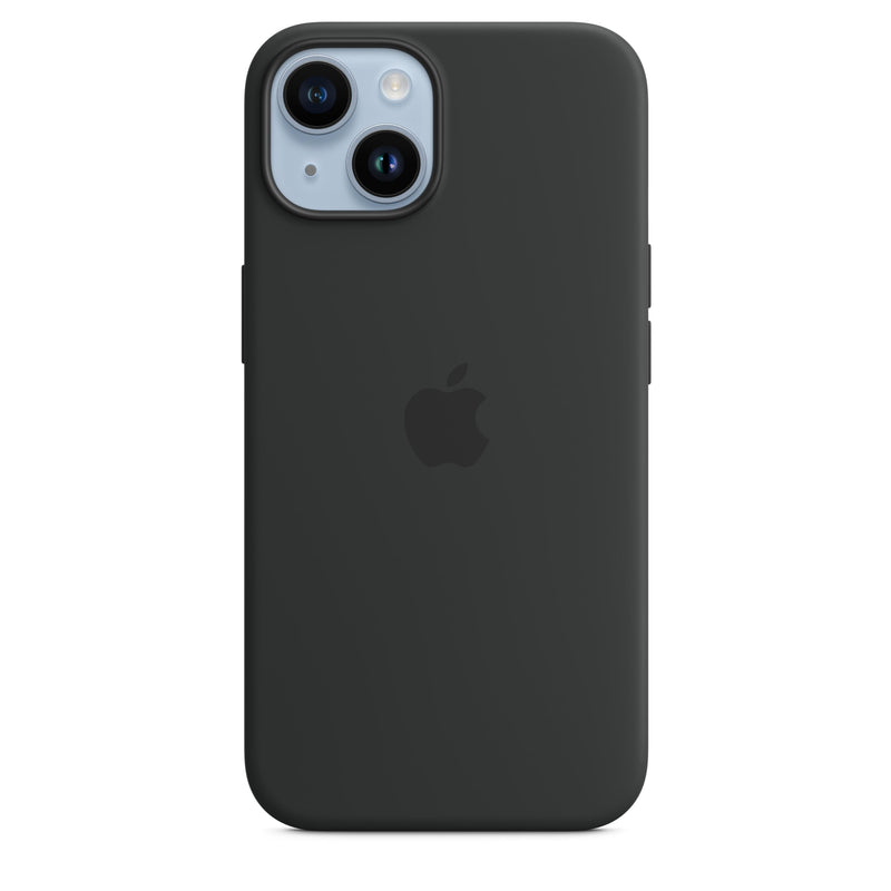 Apple - Back Cover For Mobile Phone - Magsafe Compatibility - Silicone - Midnight - For Iphone 14
