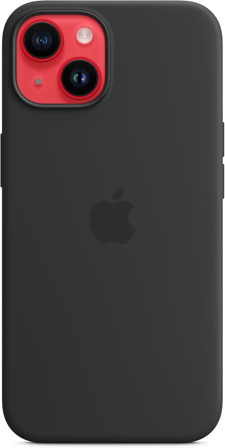 Apple - Back Cover For Mobile Phone - Magsafe Compatibility - Silicone - Midnight - For Iphone 14