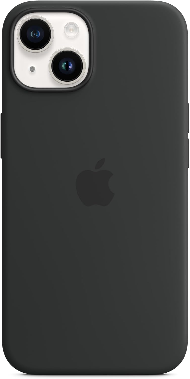 Apple - Back Cover For Mobile Phone - Magsafe Compatibility - Silicone - Midnight - For Iphone 14