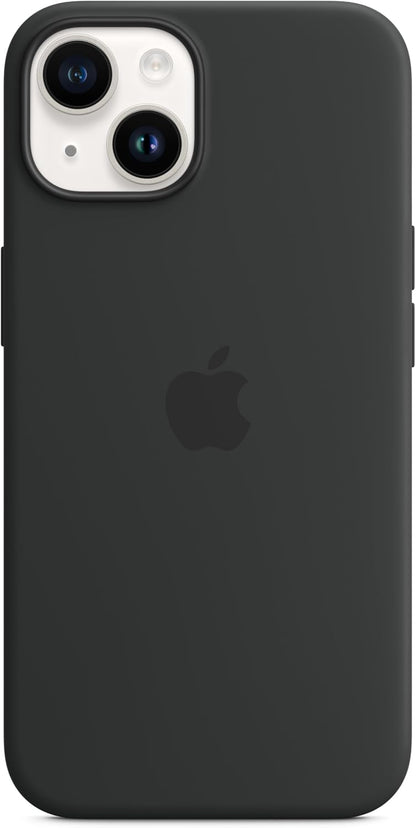 Apple - Back Cover For Mobile Phone - Magsafe Compatibility - Silicone - Midnight - For Iphone 14
