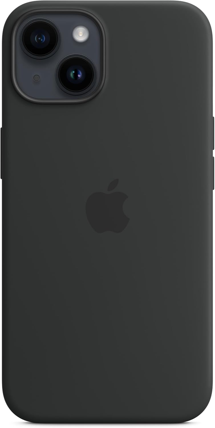 Apple - Back Cover For Mobile Phone - Magsafe Compatibility - Silicone - Midnight - For Iphone 14