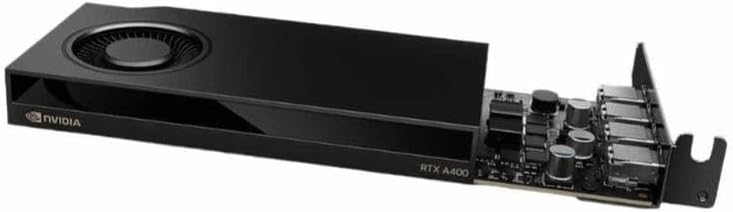 Nvidia Rtx A400 Graphics Card 4Gb Gddr6 Pcie4.0X8 Low Profile 4 X Mini Displayport - Retail Boxed -Atx I/O Bracket Attac
