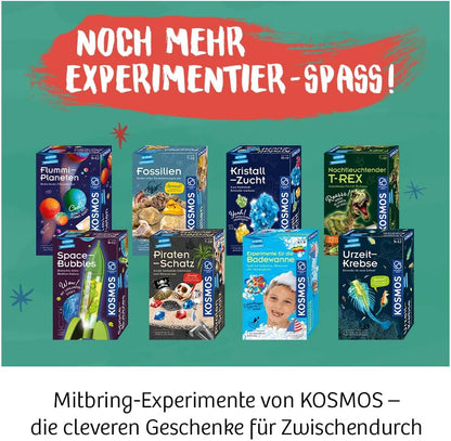Kosmos 616779 Sea Dogs - Breed Prehistoric Crabs Yourself Dinosaurier Experiment Set for Children with multilingual Instructions (DE, EN, FR, IT, ES, NL), Multi-Coloured, 21 x 13 x 5.5 cm