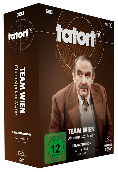 TATORT WIEN - TATORT - TEAM WIEN: OBERINSPEKTOR MAREK - GESAMTEDITION: ALLE 16 FALLE MIT FRITZ ECKHARDT