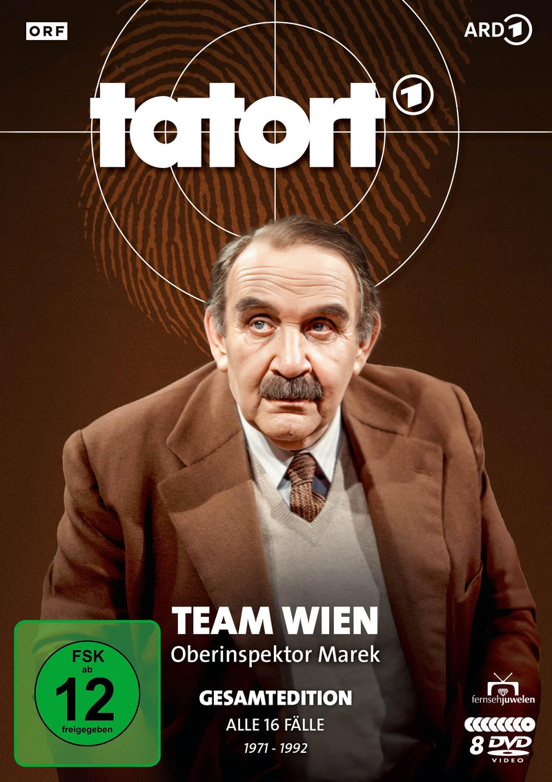 TATORT WIEN - TATORT - TEAM WIEN: OBERINSPEKTOR MAREK - GESAMTEDITION: ALLE 16 FALLE MIT FRITZ ECKHARDT