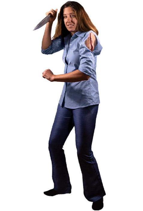 Trick Or Treat Studios Halloween Laurie Strode Costume With Latex Wound