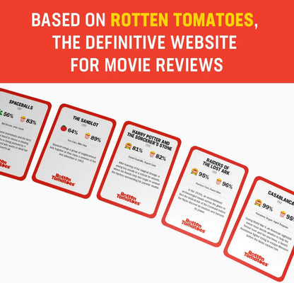 Cryptozoic Entertainment Rotten Tomatoes: The Card Game | Party Game for Movie Fans | 2-20 Players