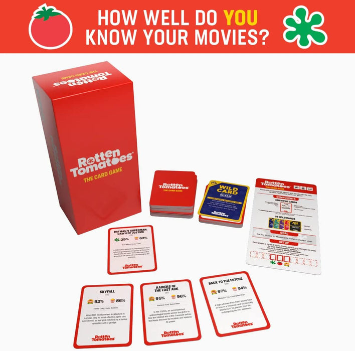Cryptozoic Entertainment Rotten Tomatoes: The Card Game | Party Game for Movie Fans | 2-20 Players